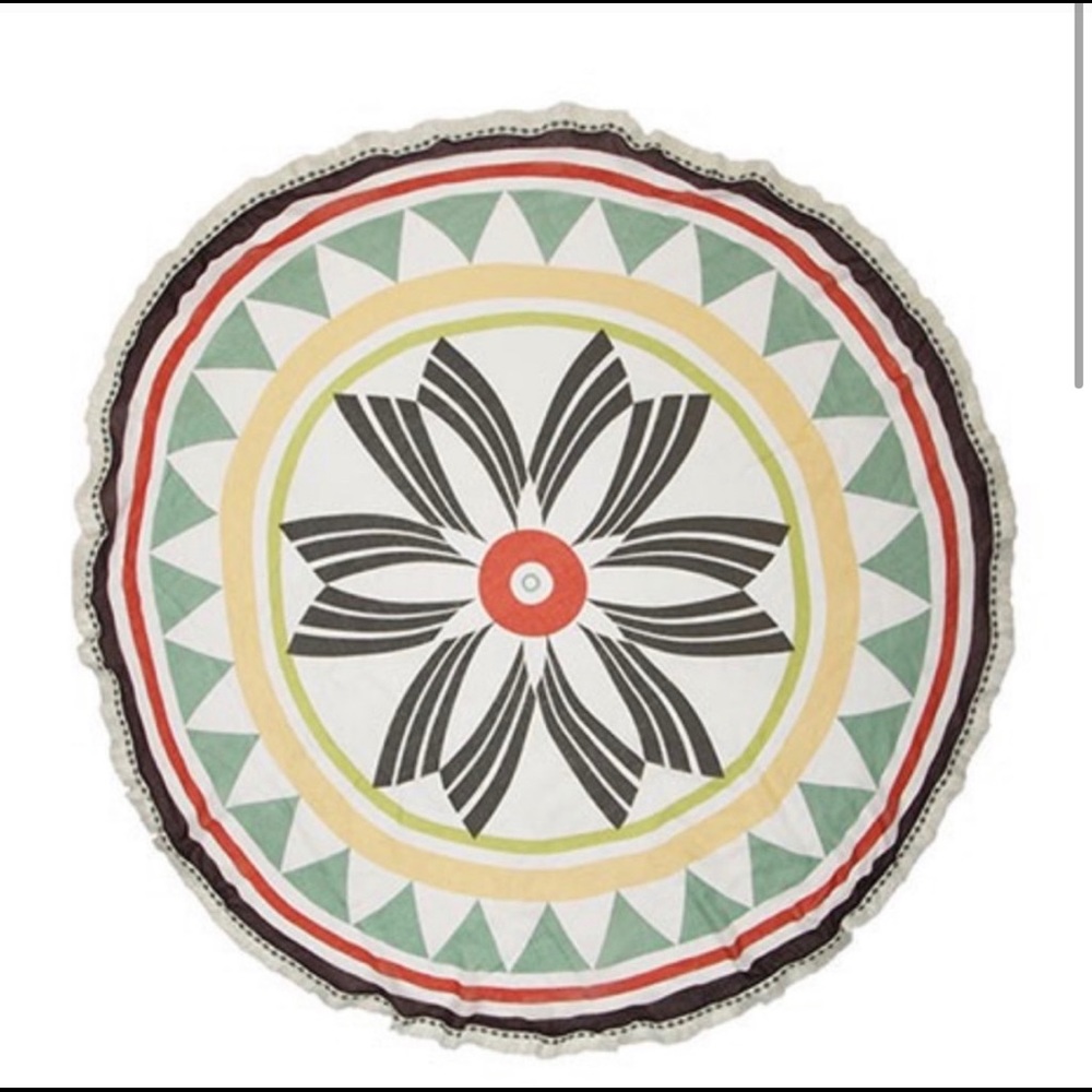 New! Bali Circle Beach Towel and Shawl - Picture 2 of 6